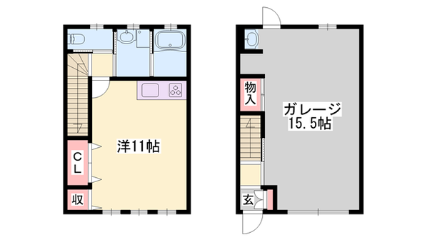 GARAXIA福崎の物件間取画像